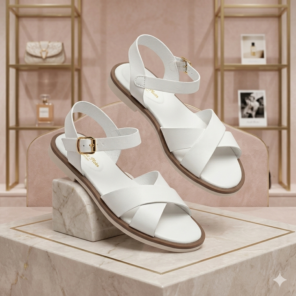 Genuine leather women’s summer style open sandals - Image 8