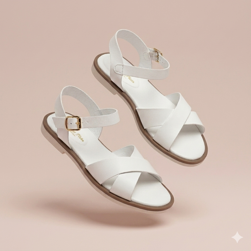 Genuine leather women’s summer style open sandals - Image 10