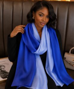 Premium Sleek 2 In 1 Satin Ladies Scarf